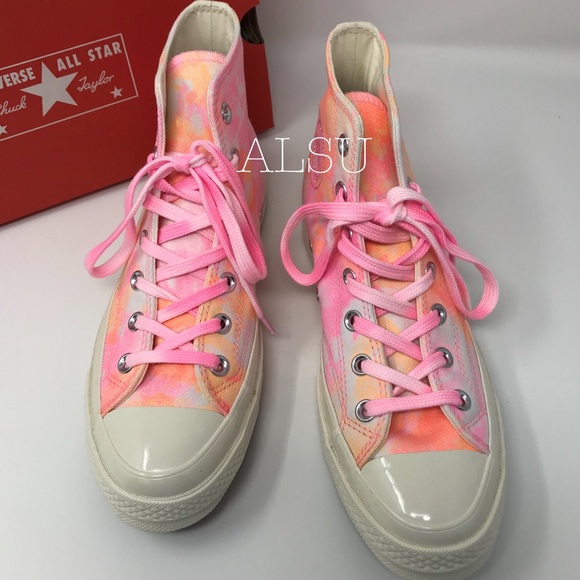 Converse Chuck 70 HI 90S Pink Melon 🍉 W AUTHENTIC - Picture 6 of 8